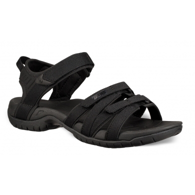 Teva Sandale Tirra Klett Outdoor (schmal) schwarz/schwarz Damen